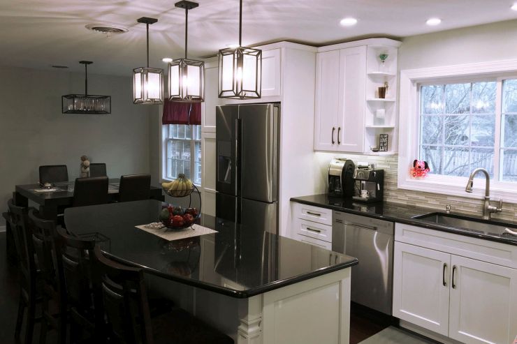 Custom designed kitchen remodel in Yardley, PA