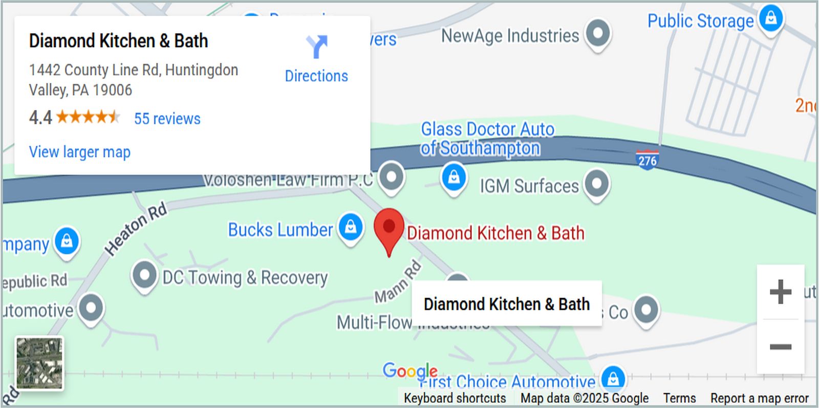 PS We are located near your community
