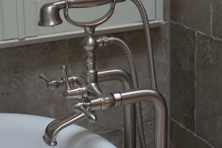Bathtub faucet and fixture remodel in Doylestown, PA