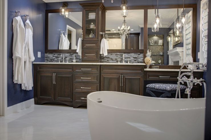 Modern Bathroom Renovation project in Quakertown, PA