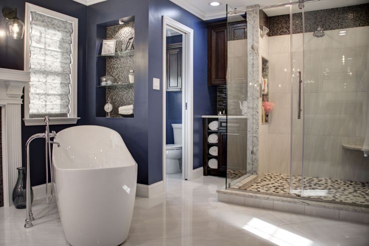 Kohler shower fixtures, Bathroom Renovation in Quakertown, PA
