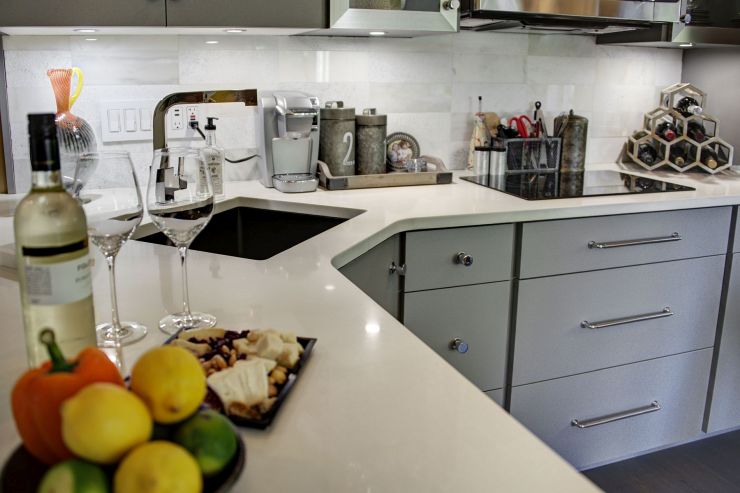 Modern Kitchen Sink and Faucet remodeling project in Warminster, PA