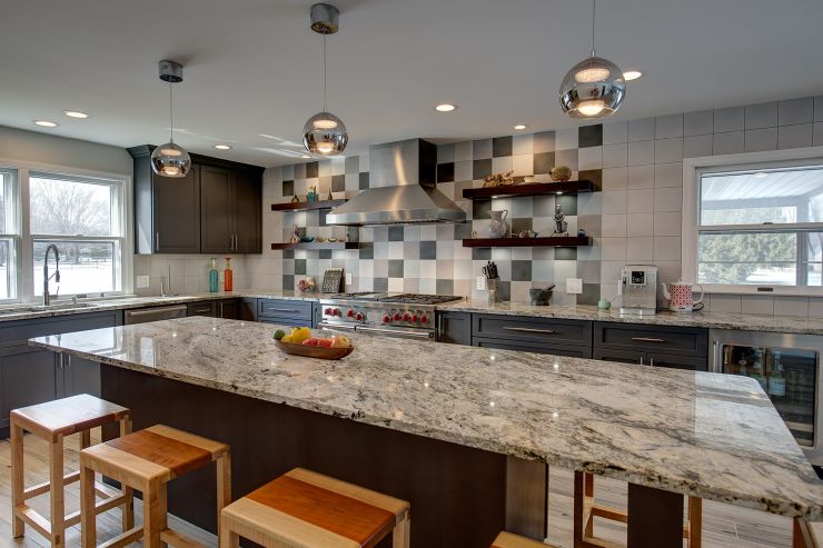 Terra Bianca Island Countertop in Yardley, PA